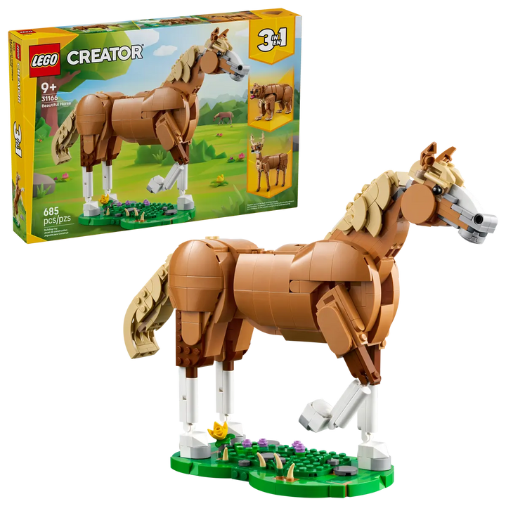 LEGO® Creator 3-in-1 Beautiful Horse 31166