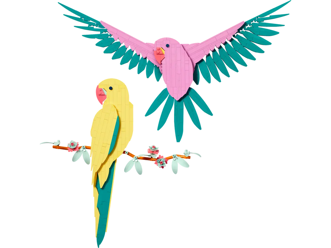 LEGO® Art The Fauna Collection – Macaw Parrots 31211