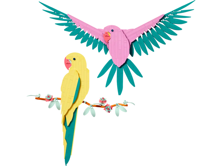 LEGO® Art The Fauna Collection – Macaw Parrots 31211