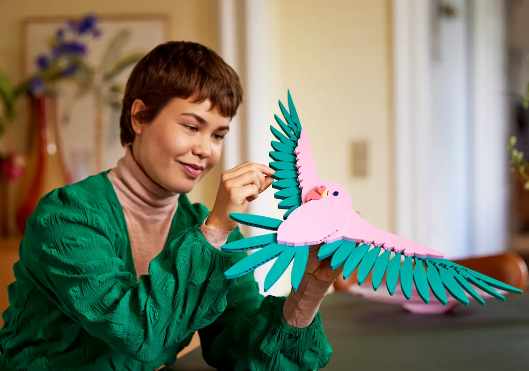 LEGO® Art The Fauna Collection – Macaw Parrots 31211
