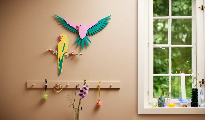 LEGO® Art The Fauna Collection – Macaw Parrots 31211