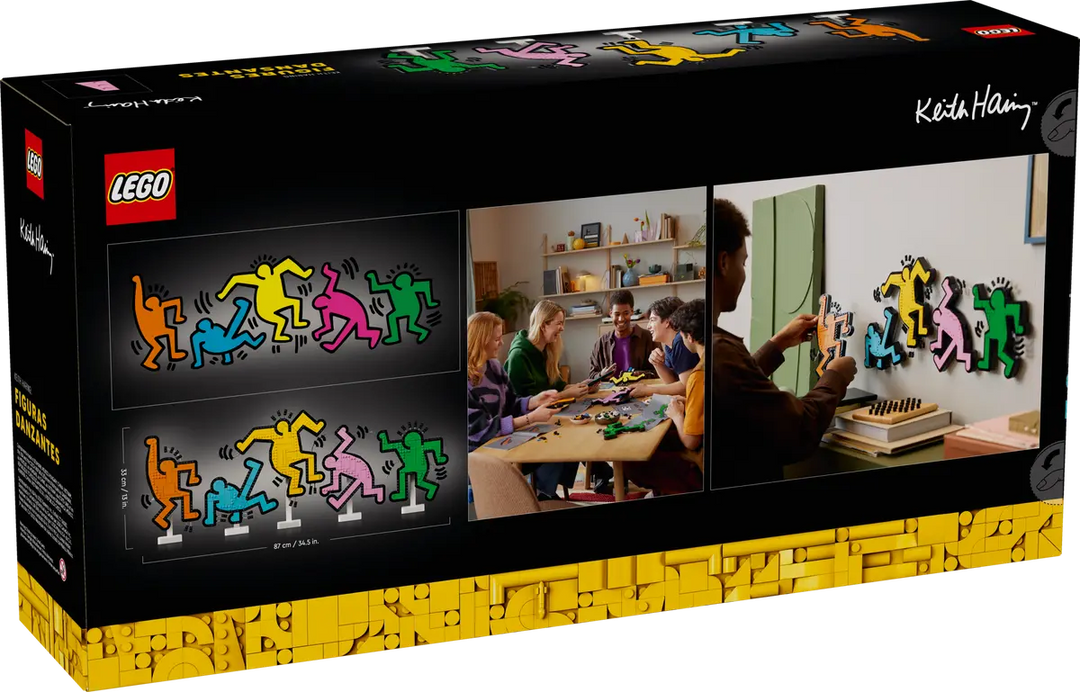LEGO® Art Keith Haring - Dancing Figures 31216