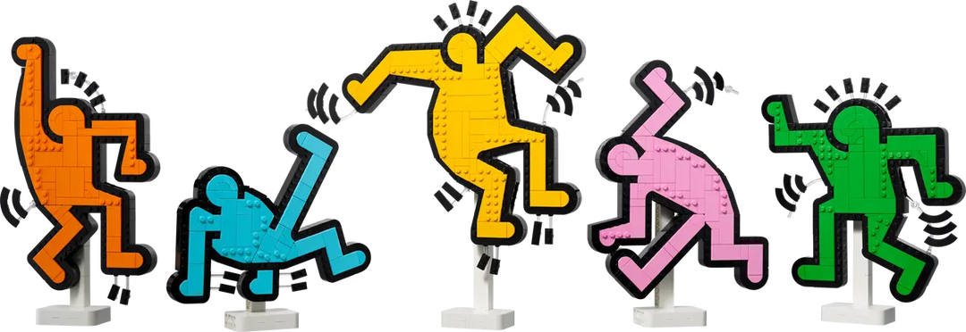 LEGO® Art Keith Haring - Dancing Figures 31216