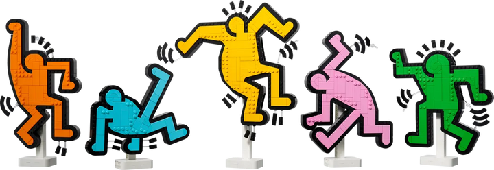 LEGO® Art Keith Haring - Dancing Figures 31216