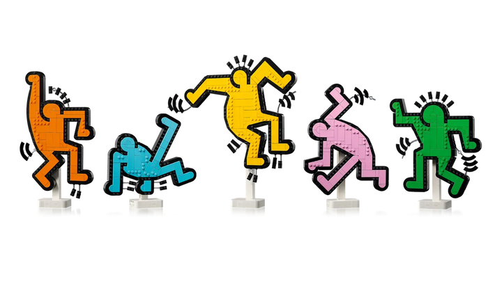 LEGO® Art Keith Haring - Dancing Figures 31216