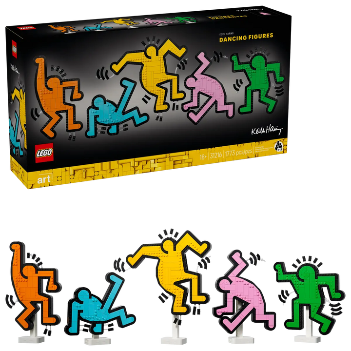 LEGO® Art Keith Haring - Dancing Figures 31216