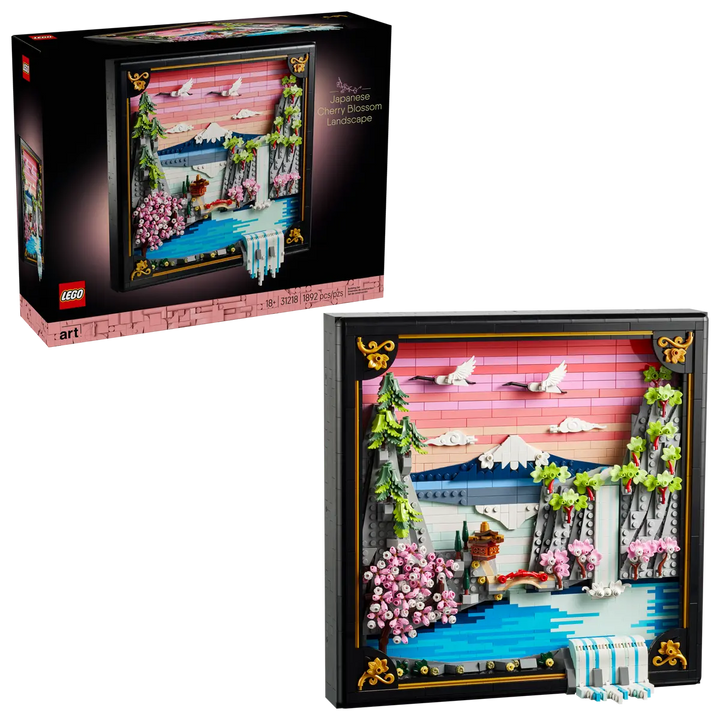 LEGO® Art Japanese Cherry Blossom Landscape 31218