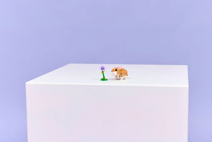 LEGO® Creator 3-in-1 Cute Hamster with a Flower 31376