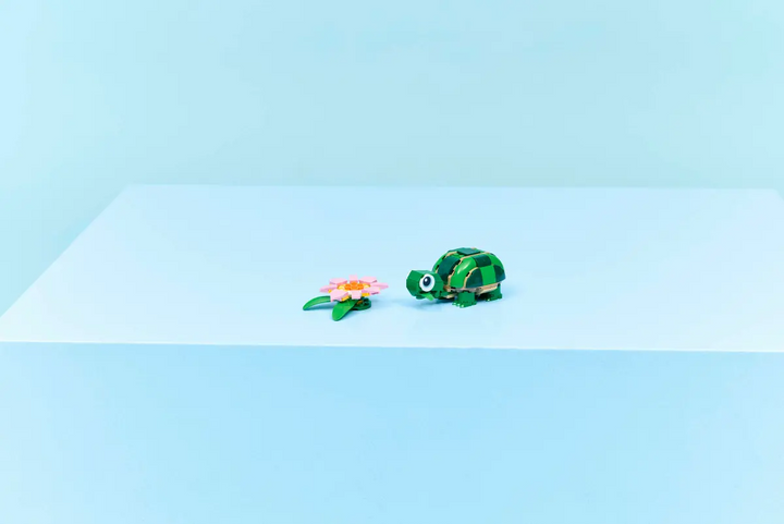 LEGO® Creator 3-in-1 Turtle with a Water Lily Flower 31377