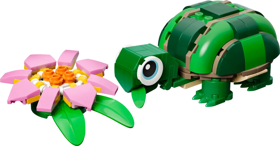 LEGO® Creator 3-in-1 Turtle with a Water Lily Flower 31377