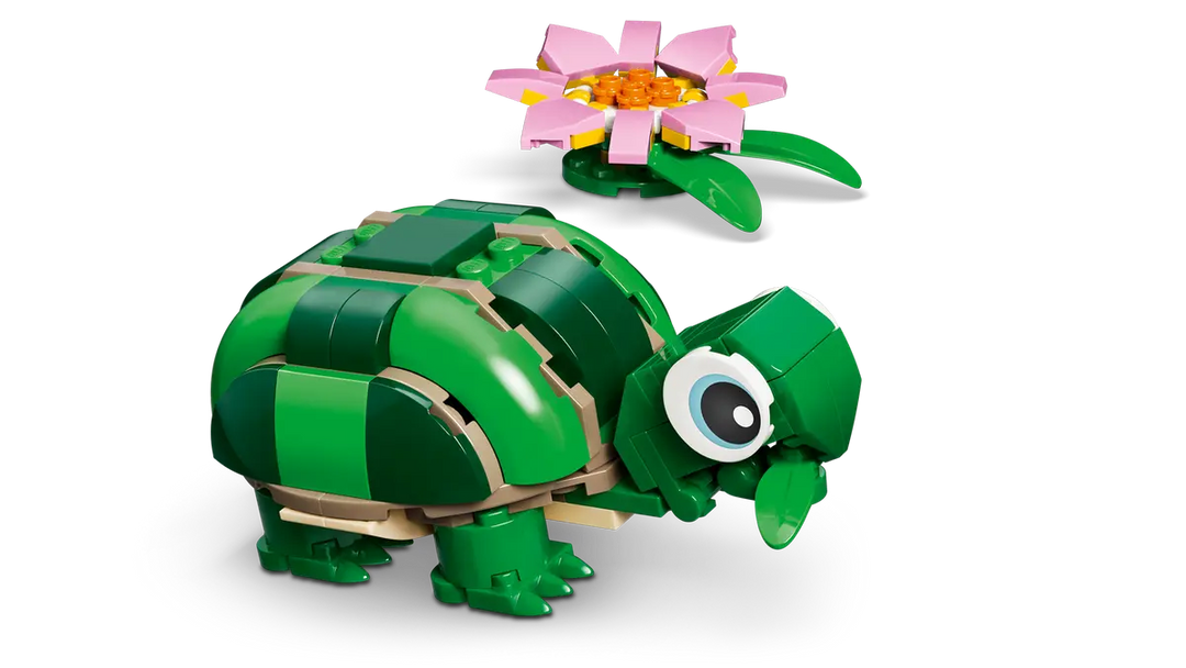 LEGO® Creator 3-in-1 Turtle with a Water Lily Flower 31377