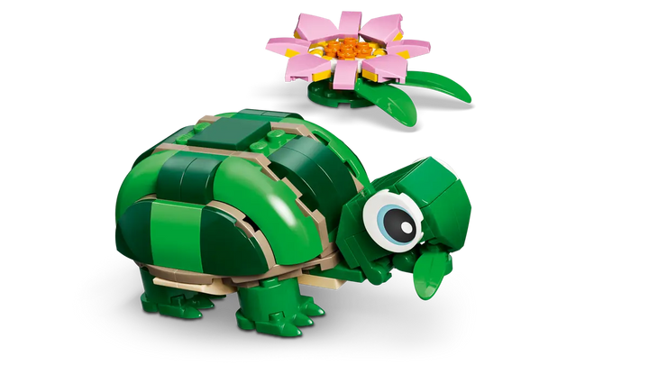 LEGO® Creator 3-in-1 Turtle with a Water Lily Flower 31377