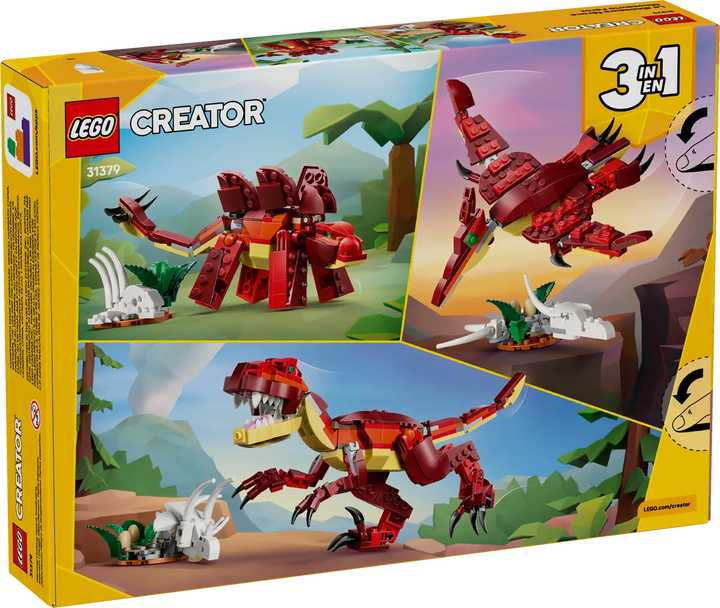LEGO® Creator 3-in-1 Fierce Dinosaur 31379