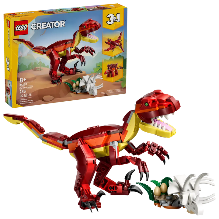LEGO® Creator 3-in-1 Fierce Dinosaur 31379