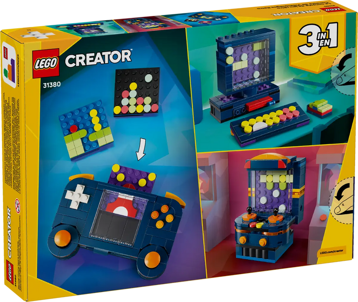 LEGO® Creator 3-in-1 Retro Gaming Console 31380