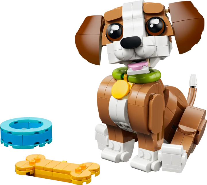 LEGO® Creator 3-in-1 Cute Animals: Playful Puppy Dog 31382