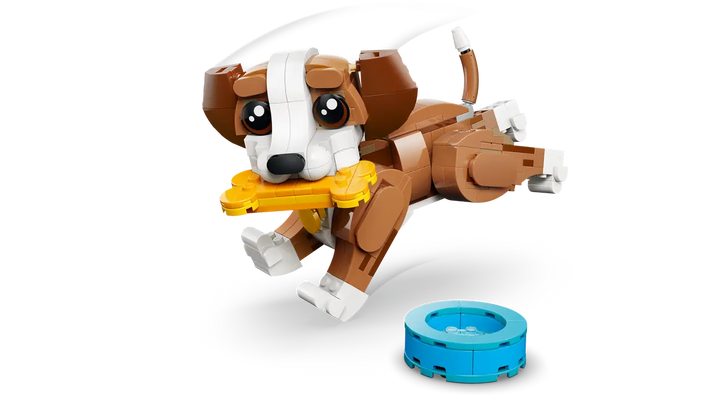 LEGO® Creator 3-in-1 Cute Animals: Playful Puppy Dog 31382