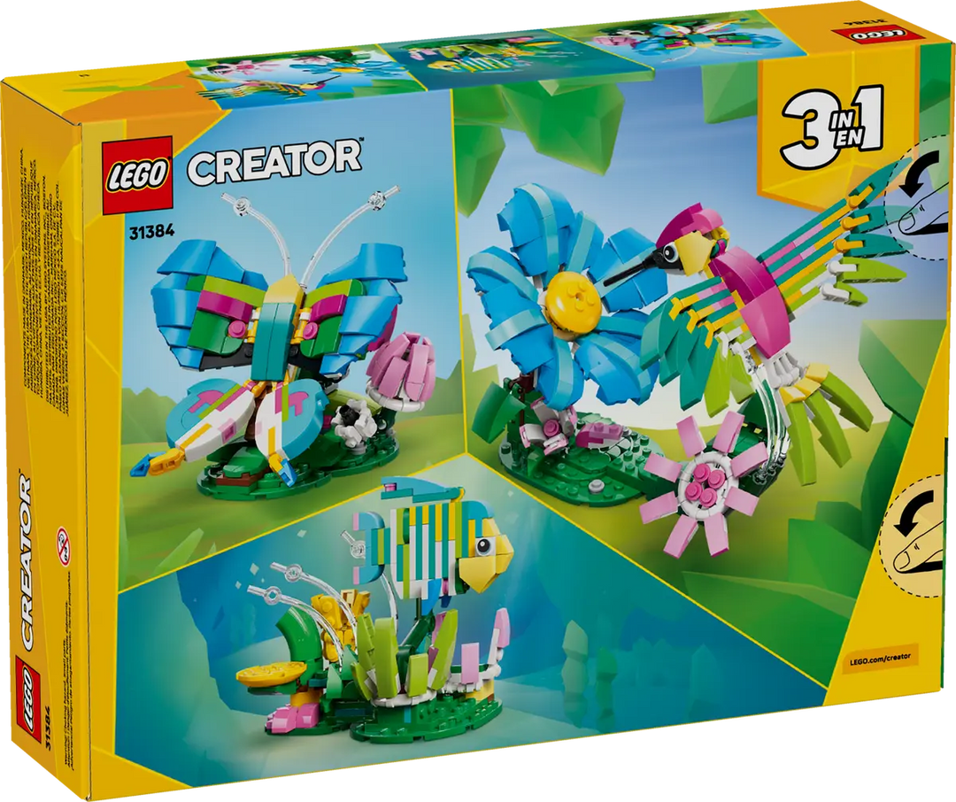 LEGO® Creator 3-in-1 Wild Animals: Colorful Hummingbird 31384