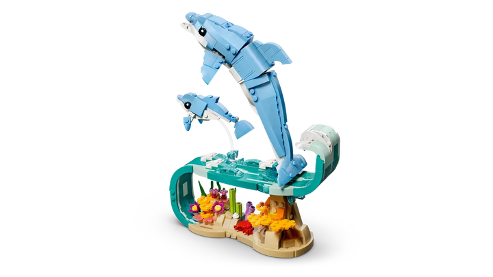 LEGO® Creator 3-in-1 Sea Animals: Beautiful Dolphins 31385