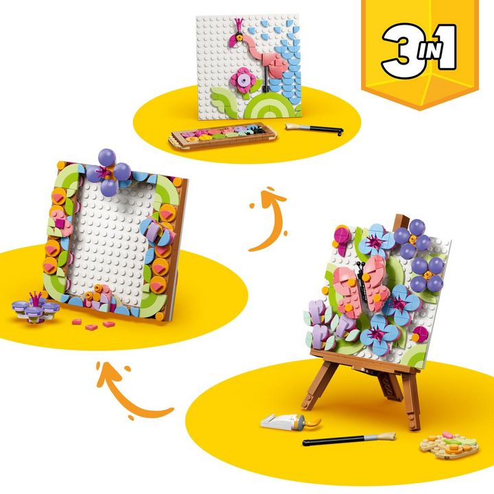 LEGO® Creator 3-in-1 Floral Art Decor Painting 31390