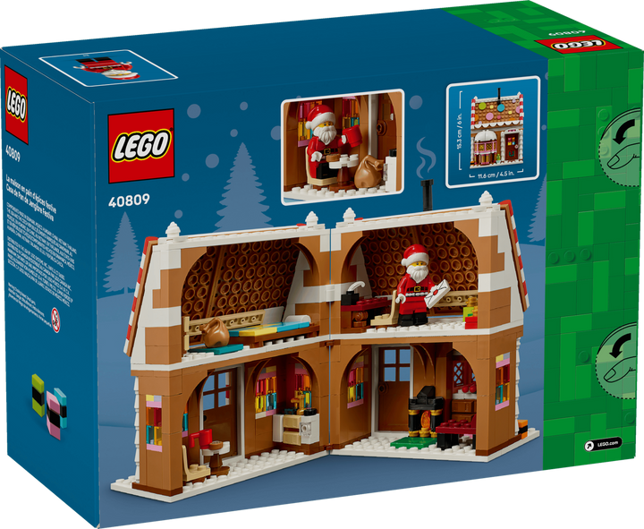 LEGO® Festive Gingerbread House 40809