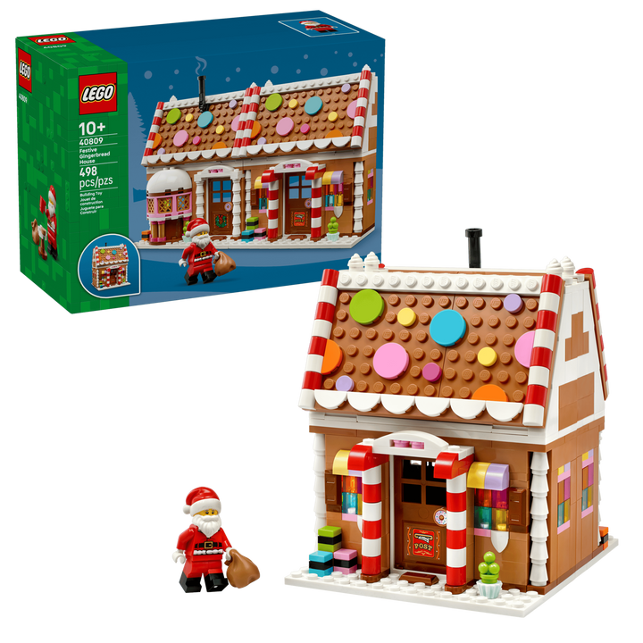 LEGO® Festive Gingerbread House 40809