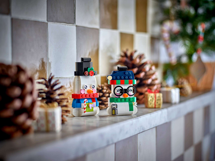 LEGO® Snowman Ornaments 40812