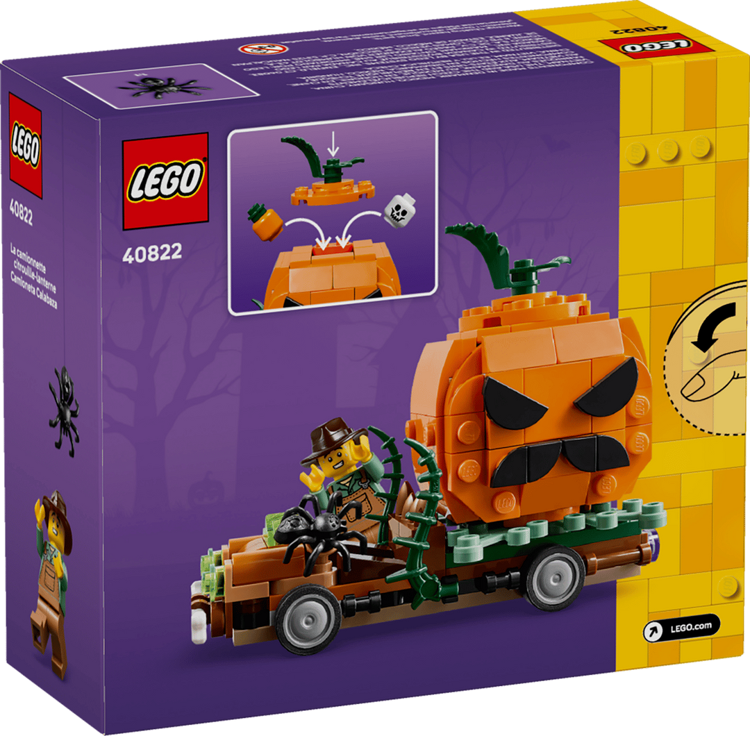 LEGO® Jack-O'-Lantern Pickup Truck 40822
