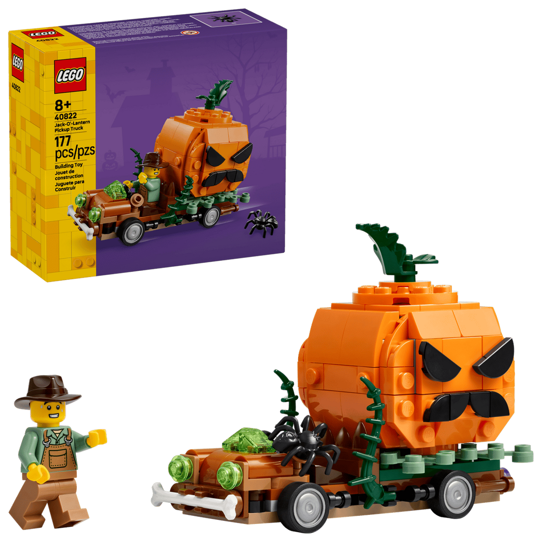 LEGO® Jack-O'-Lantern Pickup Truck 40822