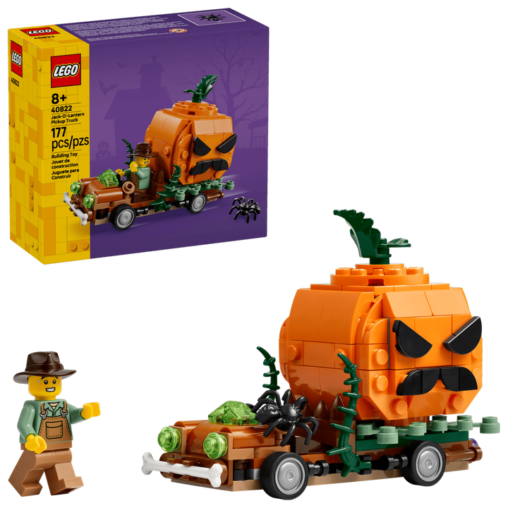 LEGO® Jack-O'-Lantern Pickup Truck 40822