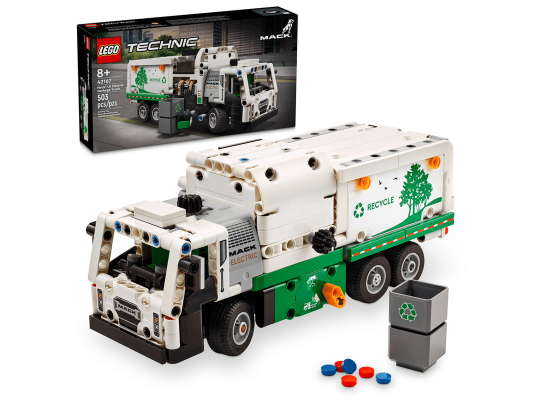 LEGO® Technic™ Mack® LR Electric Garbage Truck 42167 *Retiring Soon*