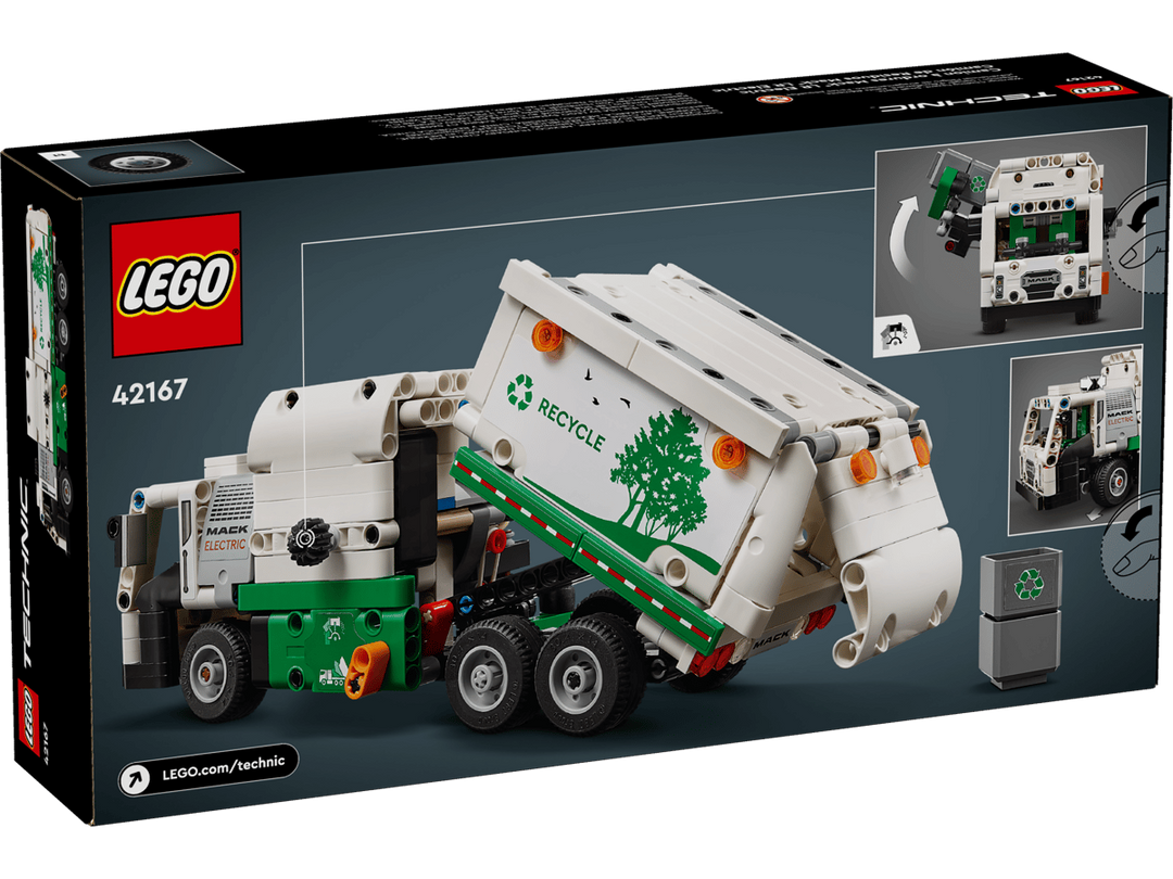 LEGO® Technic™ Mack® LR Electric Garbage Truck 42167 *Retiring Soon*
