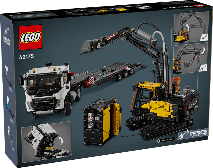 LEGO® Technic™ Volvo FMX Truck & EC230 Electric Excavator 42175