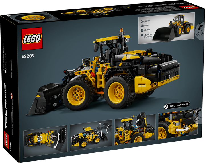 LEGO® Technic™ Volvo L120 Electric Wheel Loader 42209