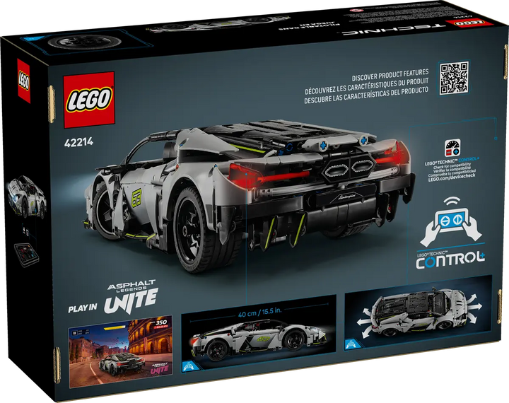LEGO® Technic™ Lamborghini Revuelto Super Sports Car 42214