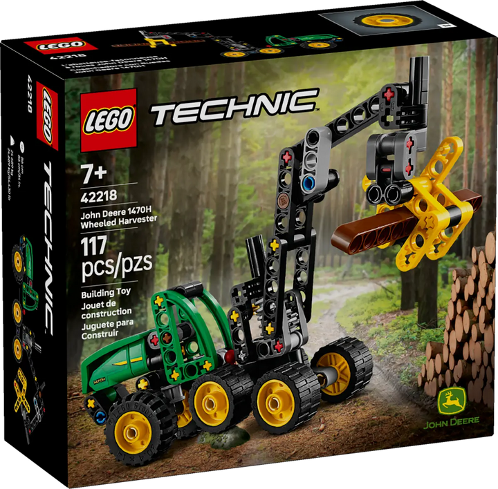 LEGO® Technic™ John Deere 1470H Wheeled Harvester 42218