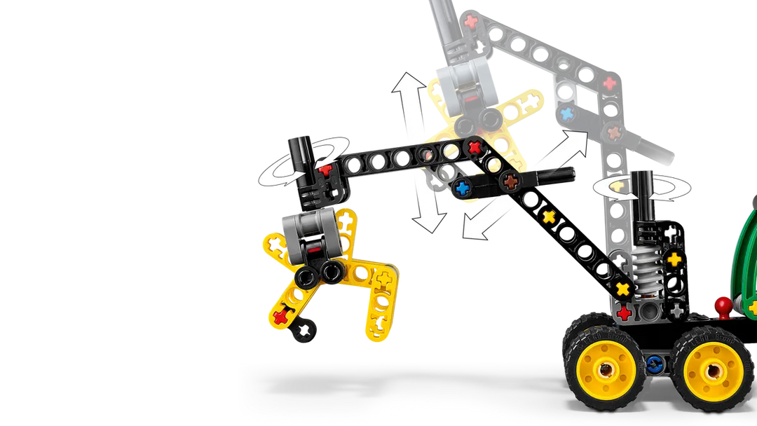 LEGO® Technic™ John Deere 1470H Wheeled Harvester 42218