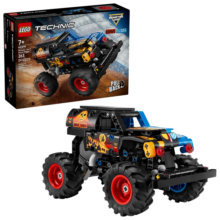 LEGO® Technic™ Monster Jam™ Grave Digger™ Fire and Ice 42219