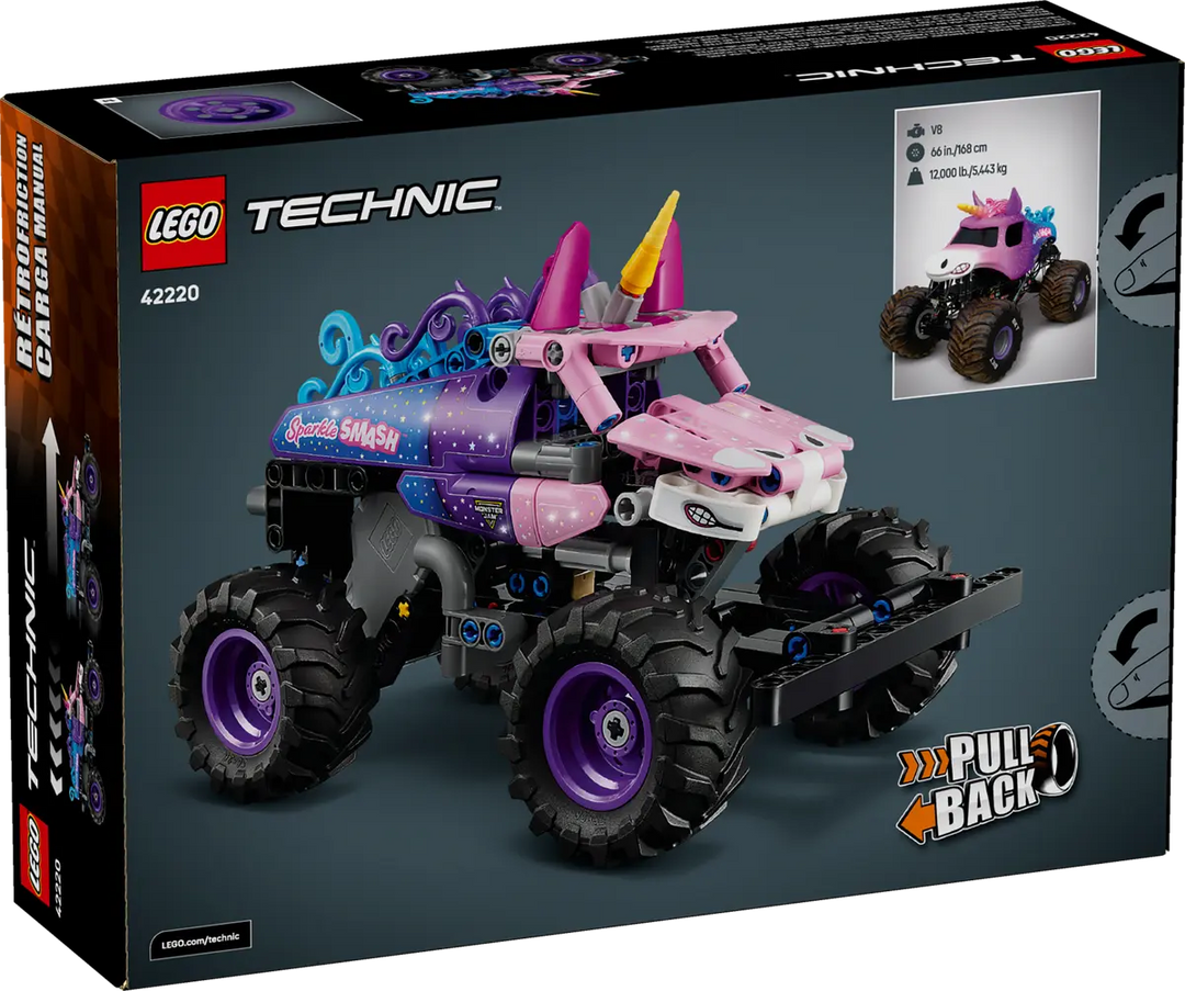 LEGO® Technic™ Monster Jam™ Sparkle Smash™ Pull-Back 42220