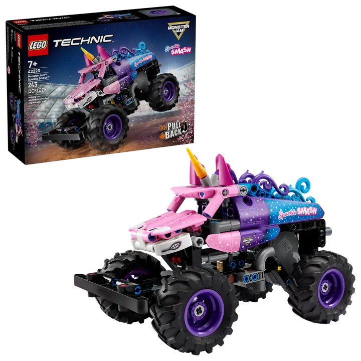 LEGO® Technic™ Monster Jam™ Sparkle Smash™ Pull-Back 42220