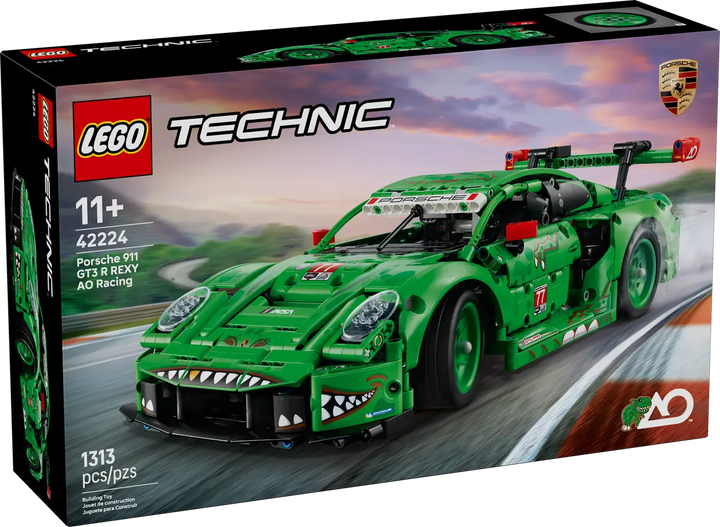 LEGO® Technic™ Porsche 911 GT3 R REXY AO Racing Car 42224