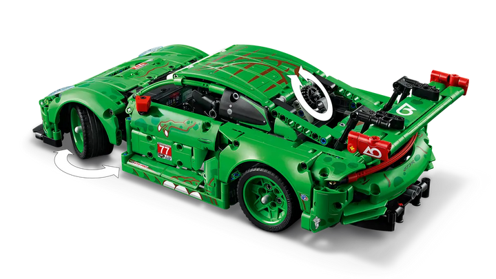 LEGO® Technic™ Porsche 911 GT3 R REXY AO Racing Car 42224