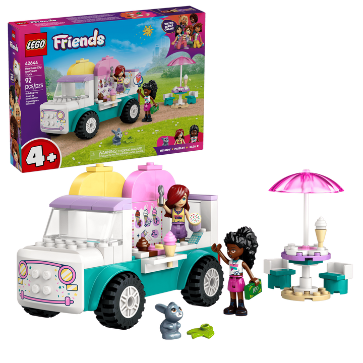 LEGO® Friends Heartlake City Ice Cream Truck 42644