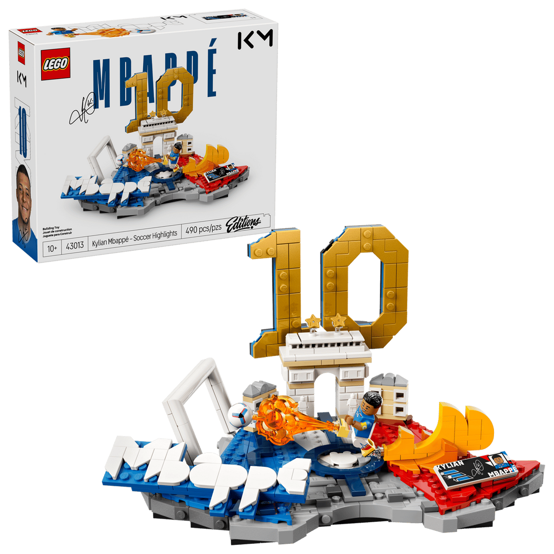 LEGO® Editions Kylian Mbappé – Soccer Highlights 43013
