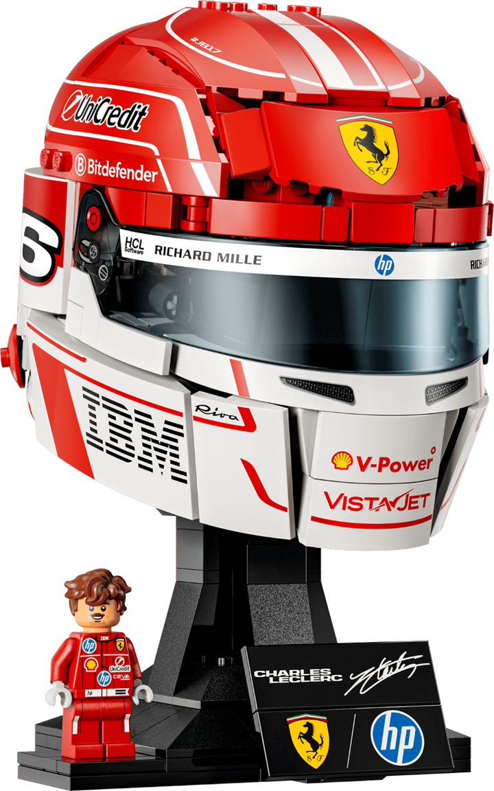 LEGO® Editions Scuderia Ferrari HP Charles Leclerc Helmet 43014