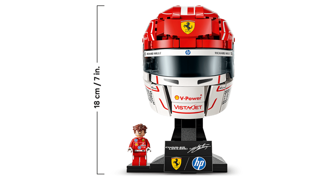 LEGO® Editions Scuderia Ferrari HP Charles Leclerc Helmet 43014