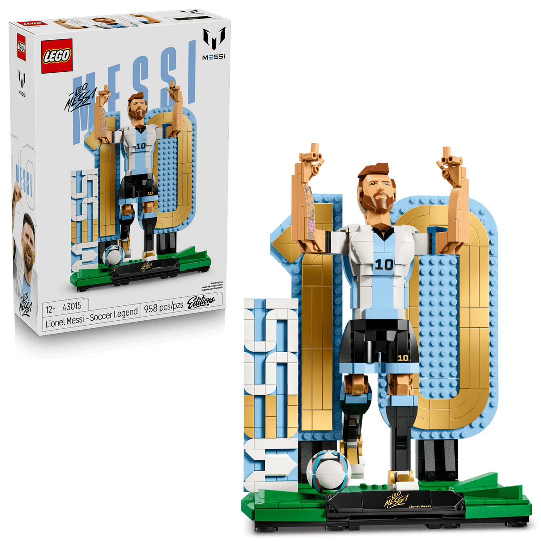 LEGO® Editions Lionel Messi – Soccer Legend 43015