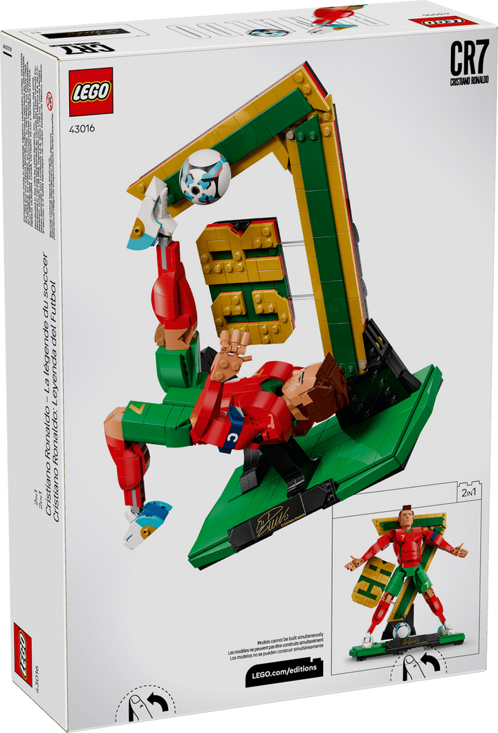 LEGO® Editions Cristiano Ronaldo – Soccer Legend 43016