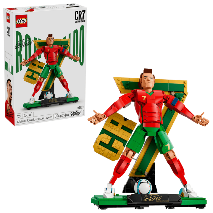 LEGO® Editions Cristiano Ronaldo – Soccer Legend 43016