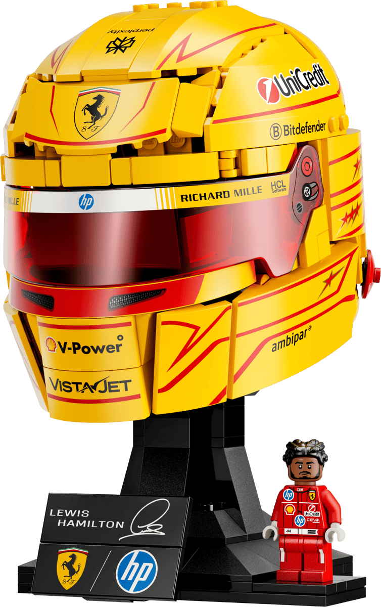 LEGO® Editions Scuderia Ferrari HP Lewis Hamilton Helmet 43022